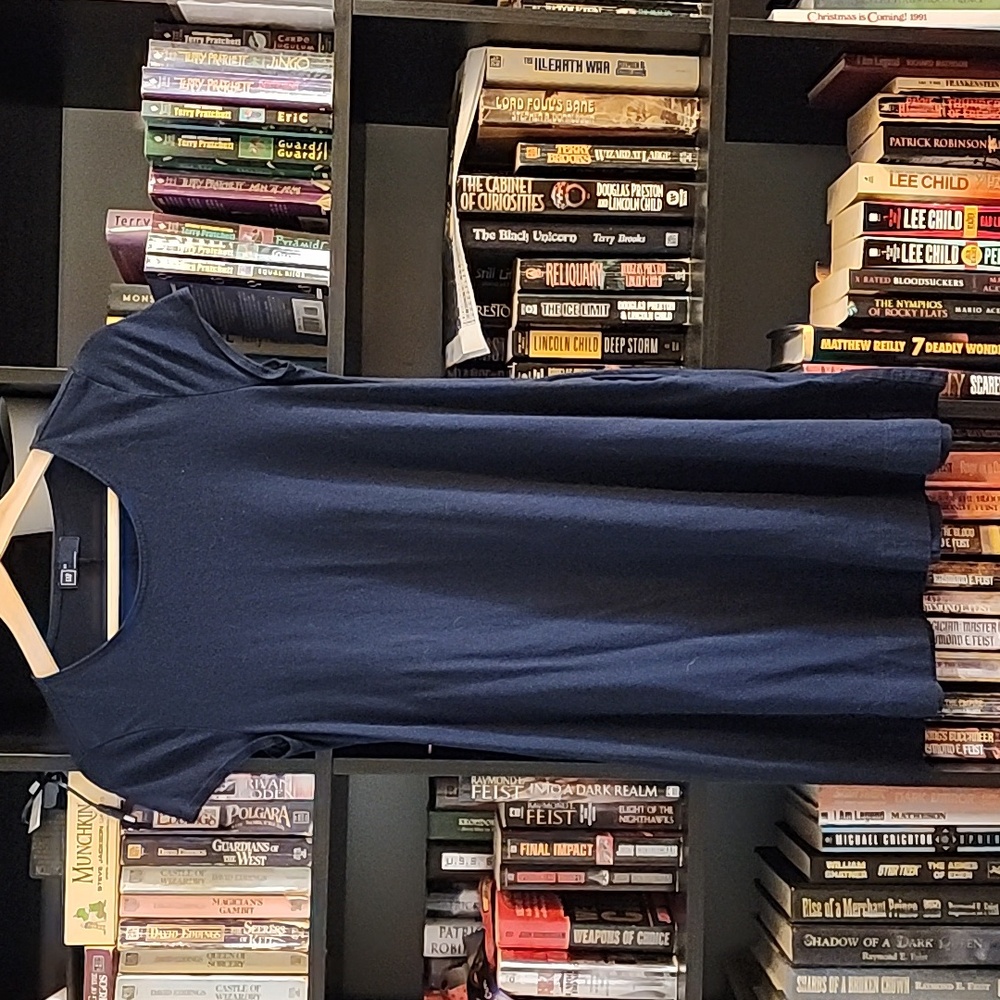 GAP Navy Blue Mini Tshirt Dress